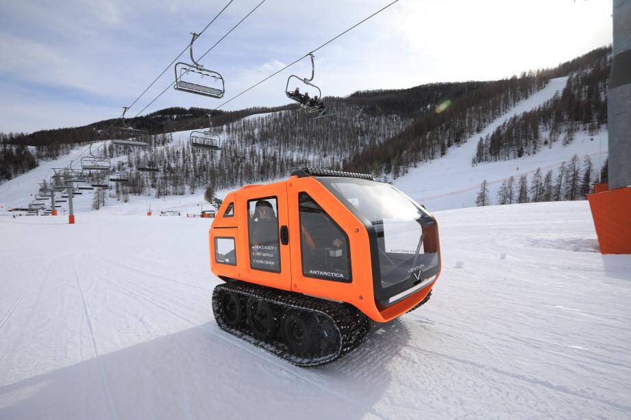 Les équipes de Venturi Automobiles ont testé le véhicule durant trois jours à Auron, de lundi à mercredi. De jour comme de nuit. 