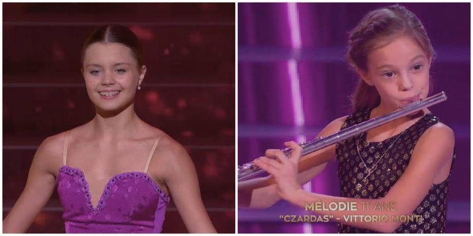 La danseuse Mathilde Valin et la flûtiste Mélodie Seguin en finale de 