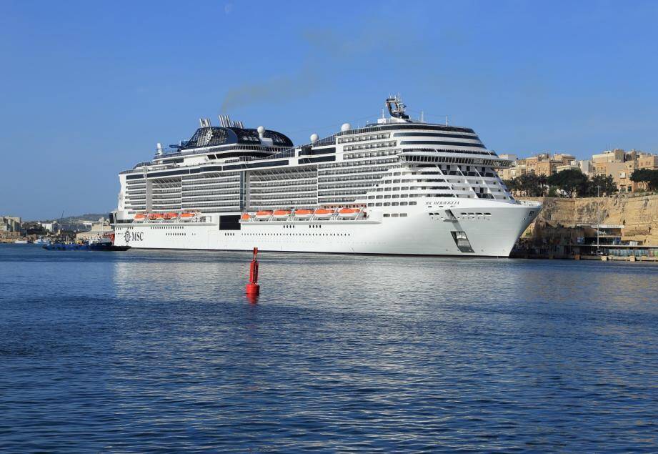 Le MSC Meraviglia.