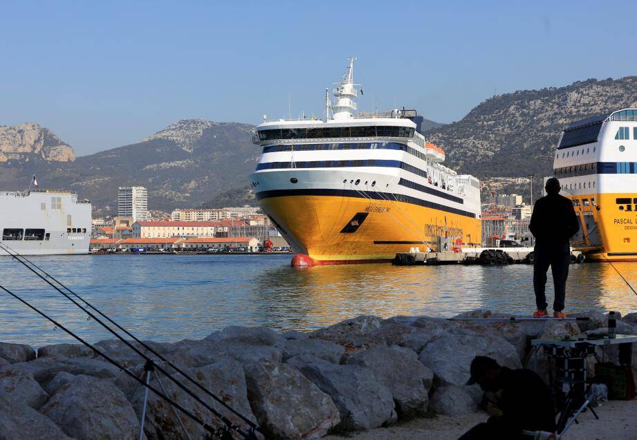 Les liaisons maritimes avec la Corse sont maintenues au départ de ...