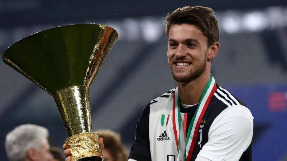 Le défenseur italien de la Juventus, Daniele Rugani, atteint par le coronavirus. 