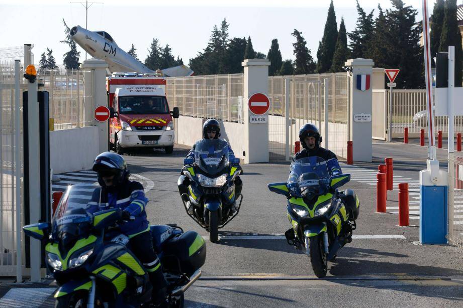 Le convoi est parti vers 16h30 de la base d'Istres.