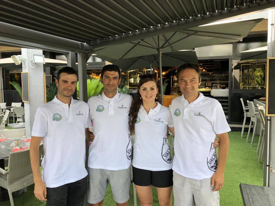 Les organisateurs de la Mercan'Tour Classic des Alpes-Maritimes, lors de la présentation de leur épreuve l'été dernier 