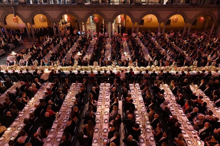 Le banquet du Nobel de la paix le 10 décembre 2019 à Stockholm