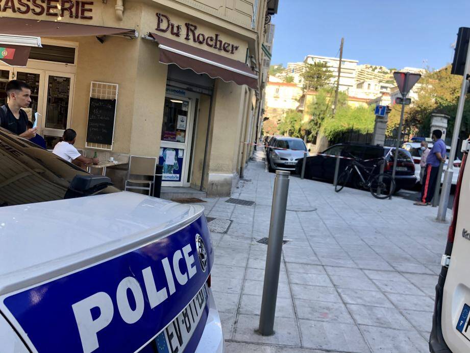 La rixe mortelle s'est déroulée rue du Rocher, près du boulevard Gambetta à Nice.