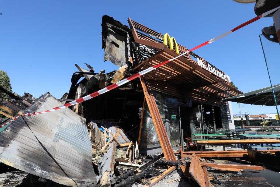 La reconstruction du McDonald's de VilleneuveLoubet sera "longue", la