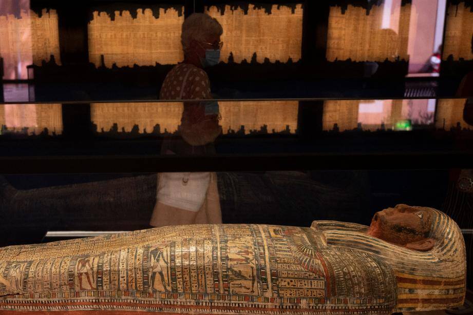 L'exposition "Pharaon, Osiris et la momie" est à visiter jusqu'en février 2021.