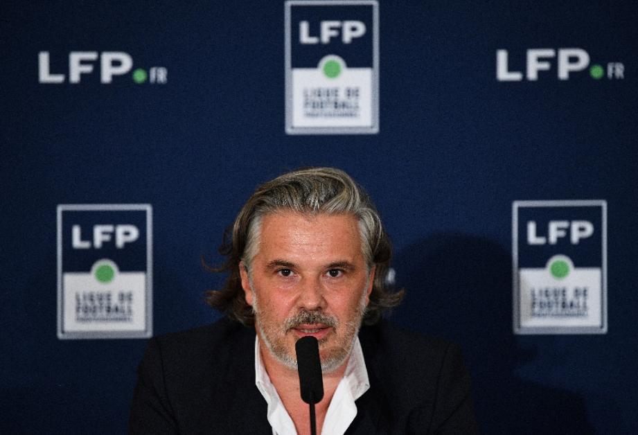 Vincent Labrune élu président de la Ligue de football professionnel (LFP), le 10 septembre 2020 à Paris