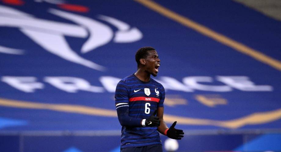 Le milieu français Paul Pogba lors du match amical contre la Turquie, au Stade de France, le 7 octobre 2020