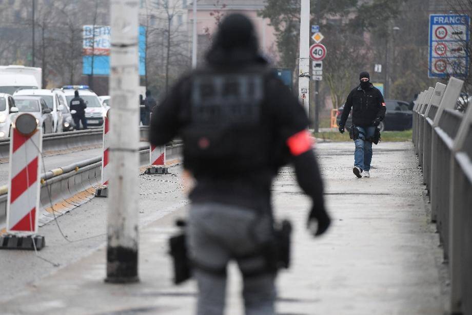 Hommes de la BRI à Strasbourg en 2018