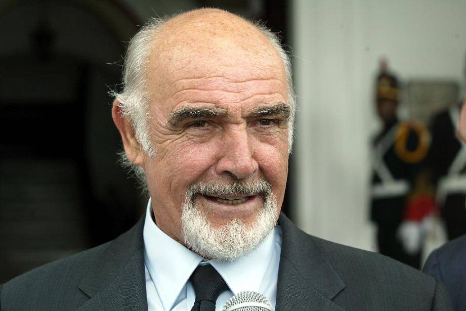 Sean Connery, le 3 novembre 2003 à Panama