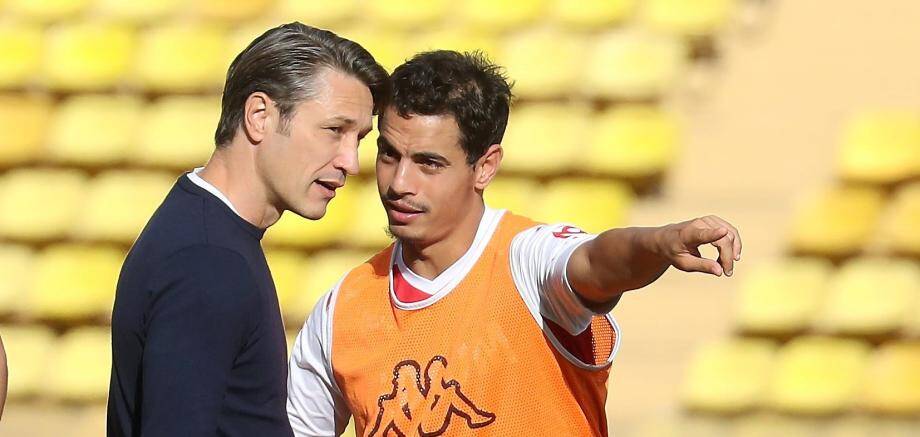 Niko Kovac et Wissam Ben Yedder