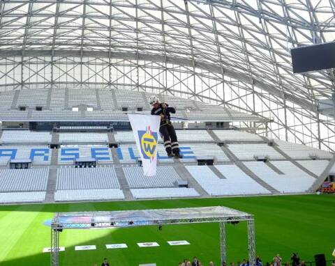 Marseille: Le nouveau vélodrome inauguré jeudi