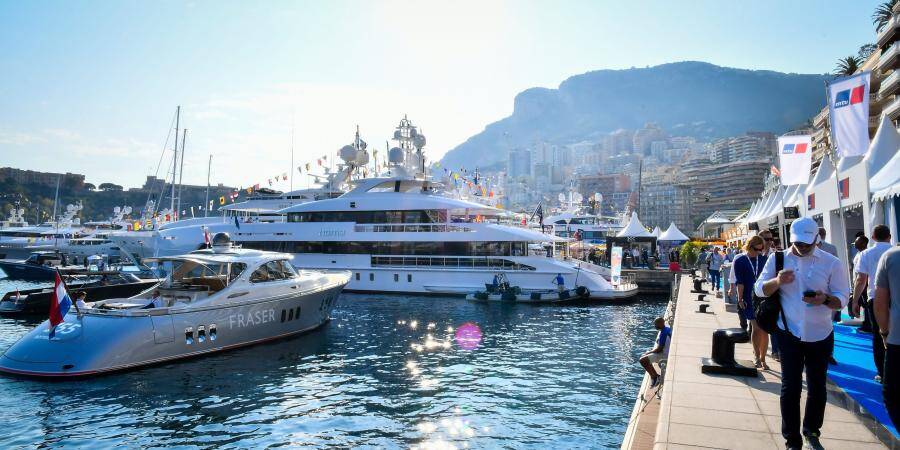 VID O. Les plus beaux yachts du monde sont Monaco jusqu samedi