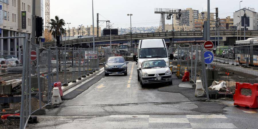 28/02/2018: Travaux route de Grenoble - attention aux heures de pointe - Nice-Matin