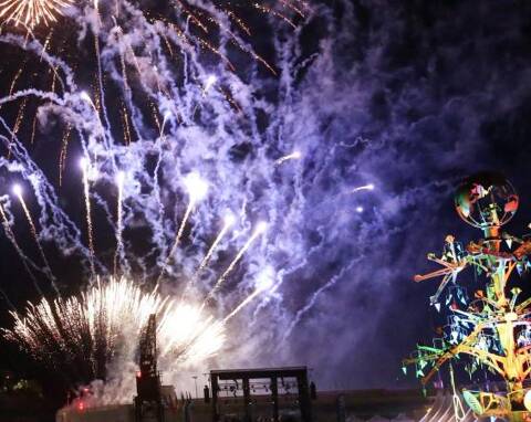 Feu d'artifice 15 aout 2020 royan