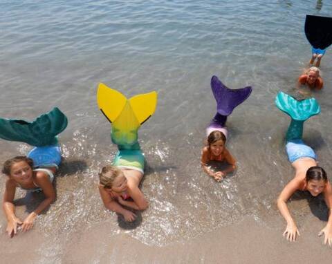L'activité la plus fun de l'été : un cours de sirène pour mère et fille 