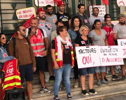 Les facteurs des Alpes-Maritimes lancent une grève illimitée - Nice-Matin