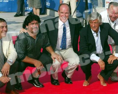 PHOTOS. Maradona, Pelé, Zidane, Platini On vous révèle pourquoi la  Promenade des Champions est à Monaco - Monaco-Matin