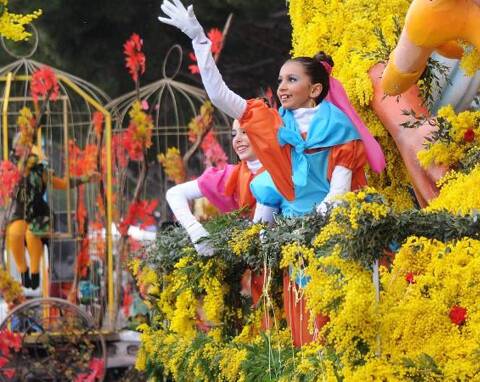 Fête du Mimosa - Carnaval des Enfants : Mandelieu - La Napoule