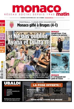 Journal du jour