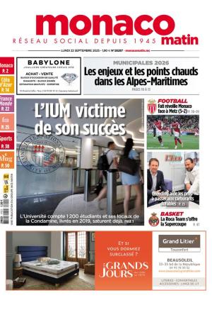 Journal du jour