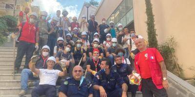 VIDEO. L'équipe d'ULIS de Villardry avec les scouts libanais pour nettoyer Beyrouth