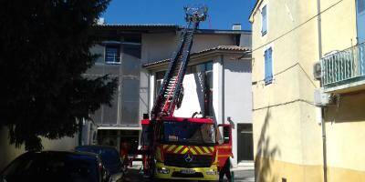 Des panneaux photovoltaïques en feu à Saint-Maximin