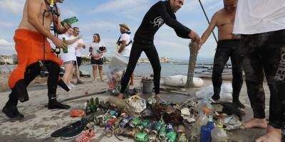 VIDEO. Plus de 250 kilos de déchets ramassés à Antibes lors d'un grand nettoyage collaboratif