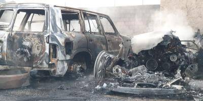 Plus de dix voitures carbonisées dans un incendie à Nice