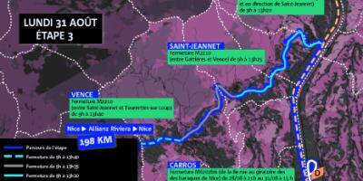 Routes fermées, déviations... Ce qu'il faut absolument savoir pour bien circuler lors de la 3e étape du Tour de France