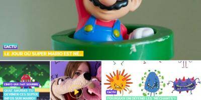 Cette semaine sur Kids-Matin: joyeux anniversaire Mario, pourquoi on défend les méchants, Lou-super ventriloque et chanteuse à 13 ans...