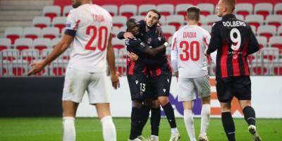 Ligue Europa: l'OGC Nice mène contre l'Hapoël Beer-Sheva à la pause (1-0)