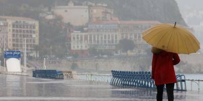 Il devrait pleuvoir toute la journée ce vendredi sur la Côte d'Azur