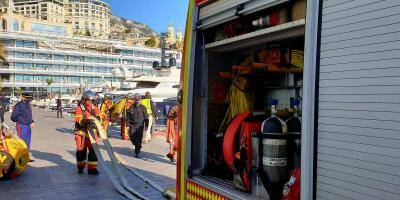 De nombreux pompiers sur le port Hercule de Monaco ce mardi matin: on vous explique ce qu'il se passe