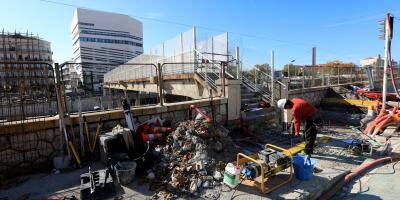 La passerelle Toesca de la gare de Toulon bientôt accessible à tous