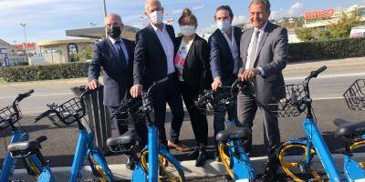 Des vélos à assistance électrique en libre service débarquent à Villeneuve-Loubet