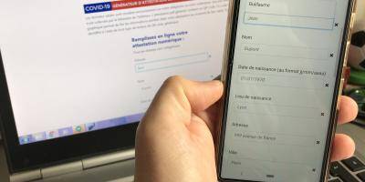 Est-ce que l'attestation que j'ai remplie sur mon téléphone est valable?