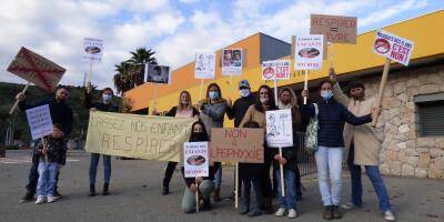 Villeneuve-Loubet: une nouvelle manifestation contre le masque pour les écoliers
