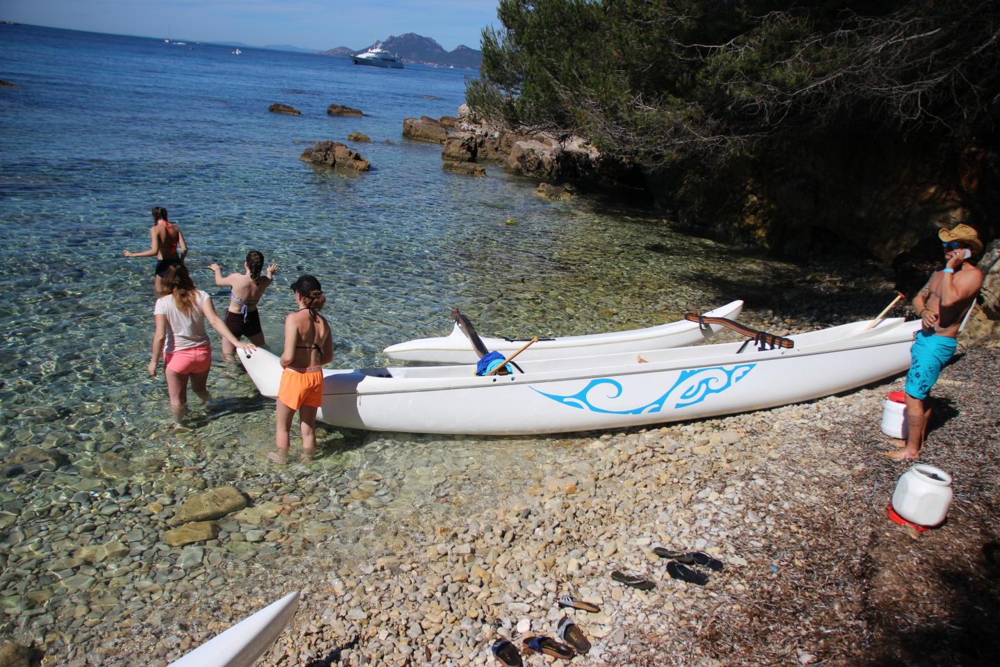 On A Testé La Pirogue Dans Le Lagon Des îles De Lérins à Cannes - Nice ...