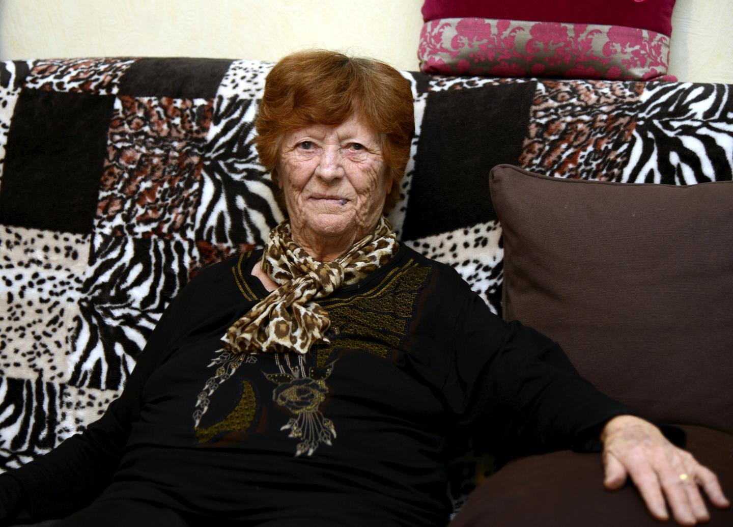 La patiente implantée, Rosaria D'Andreano, 82 ans, avoue "ne pas avoir eu mal".