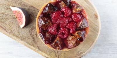 LA RECETTE DU JOUR. Tarte aux figues et aux framboises