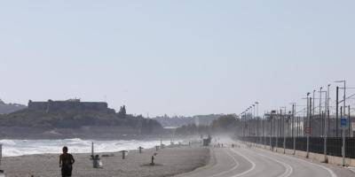 La route du bord de mer rouverte entre Antibes et Villeneuve-Loubet