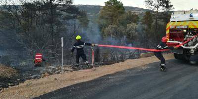Des incendies se déclarent à Vérignon et Bauduen dans le Haut Var: près de 2 hectares partis en fumée