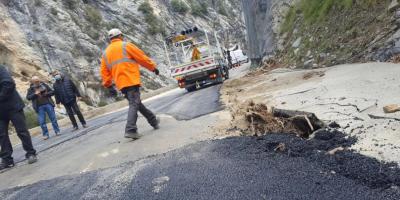 Tempête Alex: la route de la Vésubie rouvre dans sa totalité ce mardi soir