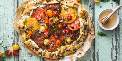 LA RECETTE DU JOUR. Tarte aux tomates multicolores