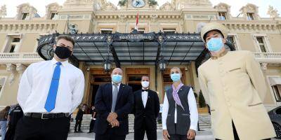 PHOTOS. Comment le casino de Monte-Carlo s'organise face à l'épidémie de coronavirus
