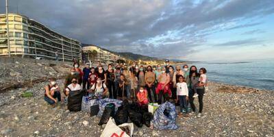 Bois, ferraille, plastique... Une mission de longue haleine pour nettoyer le littoral de Menton