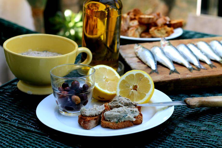 Découvrez la recette de la purée de sardines d'Eze. Un délice pour ses apéros Nice