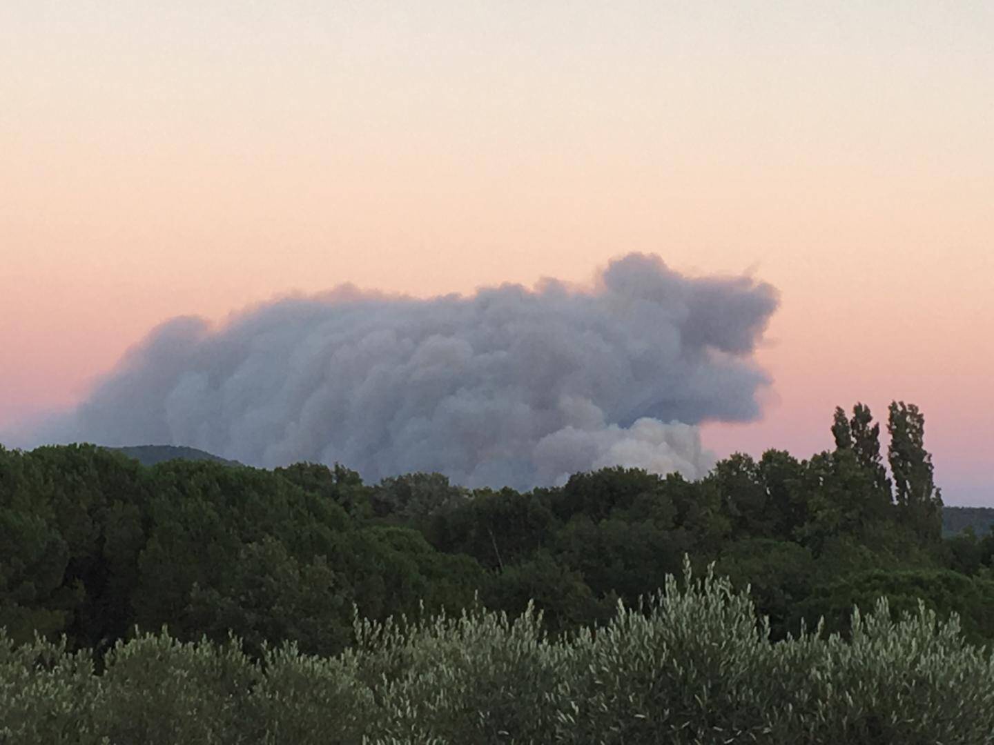 Vos photos de l'incendie qui ravage le Golfe de Saint ...